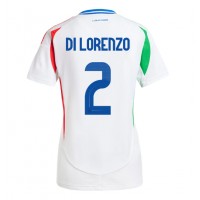 Italy Giovanni Di Lorenzo #2 Replica Away Shirt Ladies Euro 2024 Short Sleeve